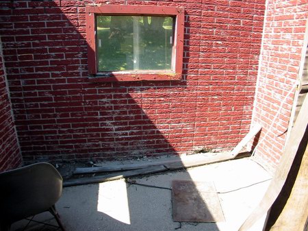 Hastings Drive-In Theatre - Inside Ticket Booth - Photo From Water Winter Wonderland